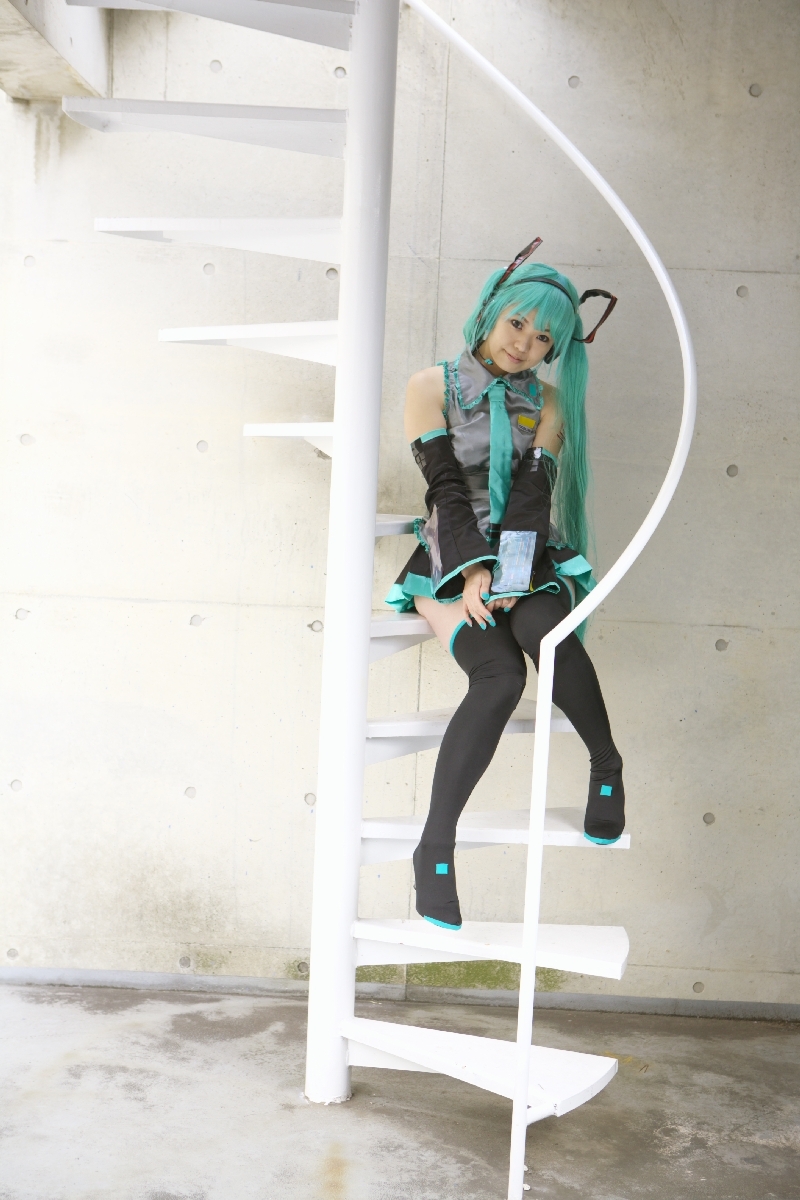 [Cosplay]Vocaloid-性感的Hatsune Mike